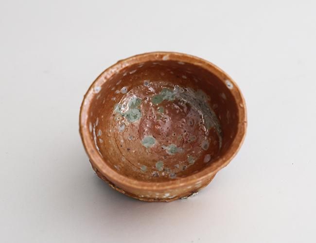 信楽焼　酒呑　ぐい呑み　井村侊生　　#153 信楽焼 酒呑 ぐい呑み 井村侊生 #153