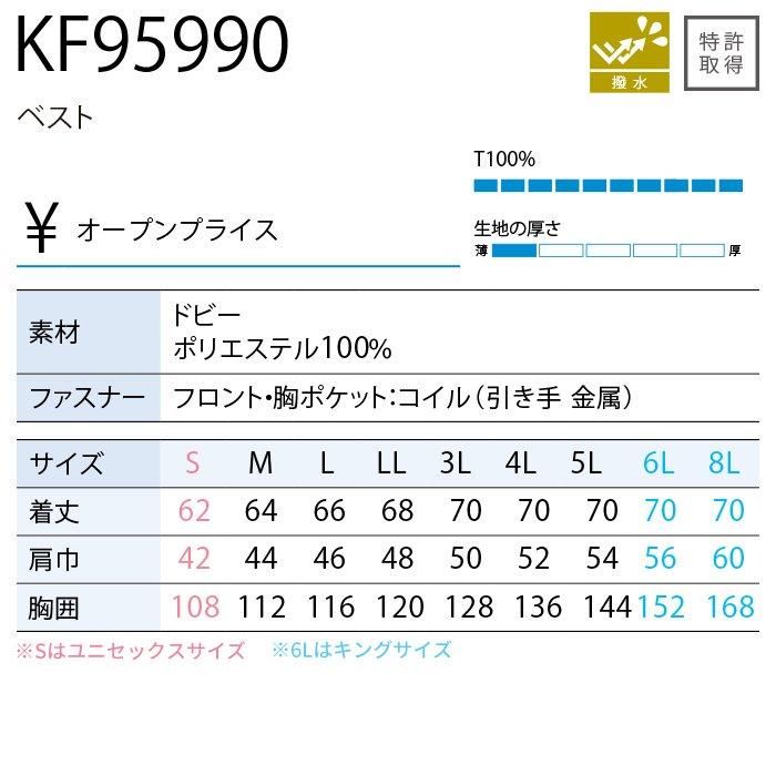 サンエス KF95990（服のみ）｜空調服・EFウェア専門店 通販ショップ