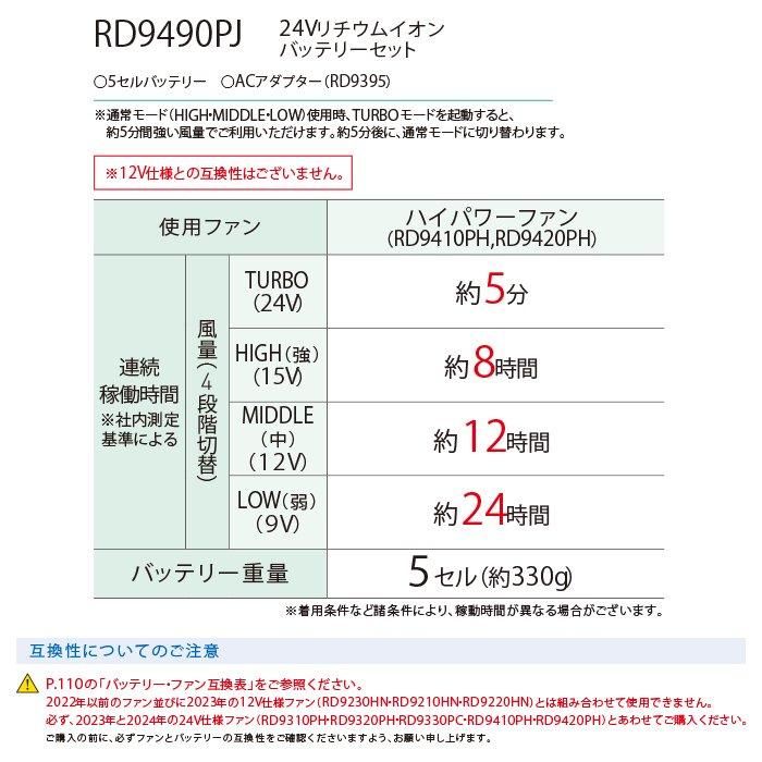 サンエス KF92112-FASTSET（即納セット）｜空調服専門店