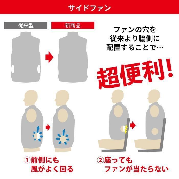 ジーベック XE98012-SET(スターターセット)|空調服EFウェア ジーベック XE98012-SET(スターターセット)|空調服EFウェア