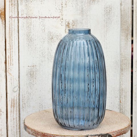 ガラス 花瓶 フラワーベース ブルー | tspea.org