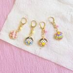 Bead stitch kit<br>Icing Cookie Style Girls' Day Key Holder<br>󥰥åҤʺפꥭۥ