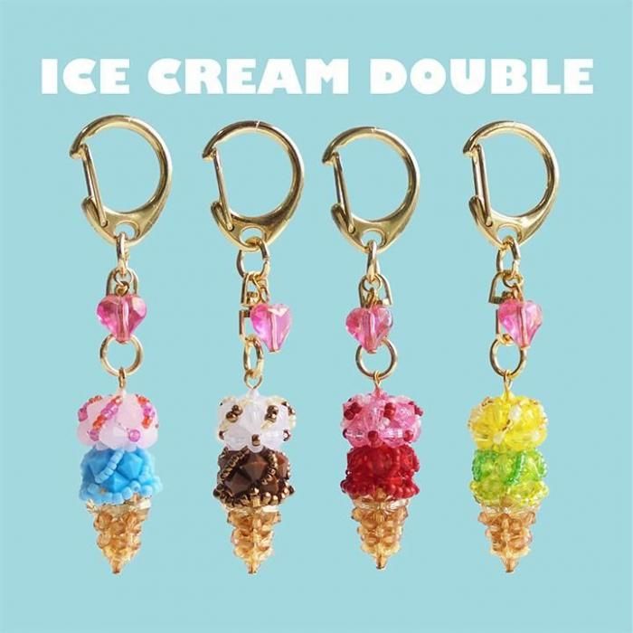 ビーズキット アイスクリームダブル - ビーズキットの製造直売店 京都