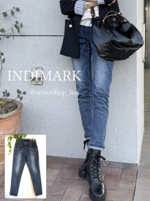 INDIMARK(インディマーク)デニムパンツ、ジーンズ|雑誌InRed掲載