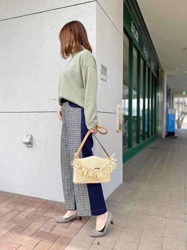 モロッコ直輸入かごバッグ・ラフィアポシェット|セレクト