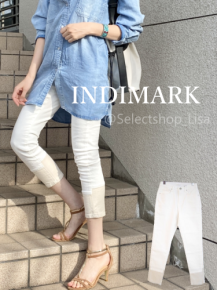 INDIMARK(インディマーク)デニムパンツ、ジーンズ|雑誌InRed掲載