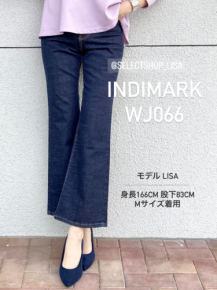 INDIMARK(インディマーク)デニムパンツ、ジーンズ|雑誌InRed掲載