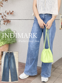 INDIMARK(インディマーク)デニムパンツ、ジーンズ|雑誌InRed掲載 INDIMARK(インディマーク)デニムパンツ、ジーンズ|雑誌InRed掲載