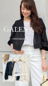 お値下げ‼︎☆新品未使用☆GALENA パールジャケット-