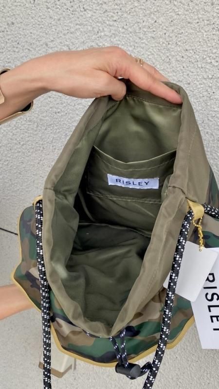 RISLEY(リズレー)×OUTDOORコラボ迷彩ティアードフリルバッグ|30