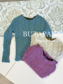 BUTAPANA(ブタパナ/ぶたぱな)ニットトップス、セーター BUTAPANA(ブタパナ/ぶたぱな)ニットトップス、セーター
