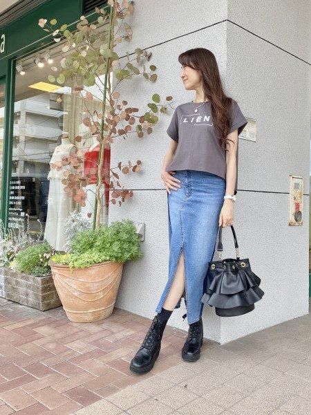 LIEN(リアン)par LisaパールロゴTシャツ| セレクトショップLisa