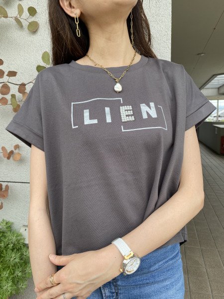 LIEN(リアン)par LisaパールロゴTシャツ| セレクトショップLisa