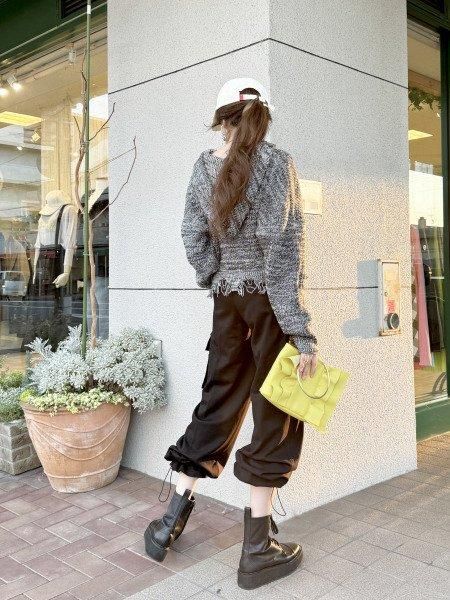 パンツ Lien LIEN(リアン)par Lisaキレイ見え2wayストレッチパラシュート