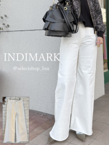 INDIMARK(インディマーク)デニムパンツ、ジーンズ|雑誌InRed掲載 INDIMARK(インディマーク)デニムパンツ、ジーンズ|雑誌InRed掲載