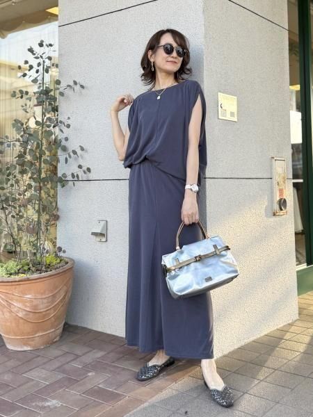 Anna Kerry(アンナケリー)上品キレイ!モダールとろみマキシ