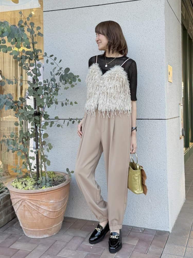 Anna Kerry(アンナケリー)落ち感キレイサラサラジョガーパンツ