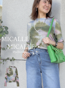 ミカーレミカーレ　ジャケット MICALLE MICALLE（ミカーレミカーレ）アシメントリーライダース