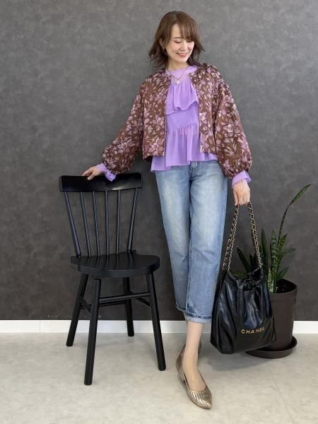 MICALLE MICALLE(ミカーレミカーレ)見た目より軽いレトロ花柄