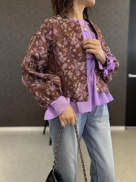 MICALLE MICALLE(ミカーレミカーレ)見た目より軽いレトロ花柄