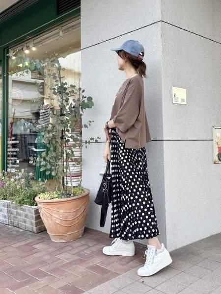 Anna Kerry - 【美品】【アンナケリー】ドロスト ロングブルゾン ベージュ ジャケット アウター アンナケリー アンナケリー Anna Kerry フレンチスリーブ