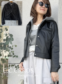 値下げ★CCクロス コート Mサイズ CH EMOCツイルフロントZipコート - 【シサム工房 公式