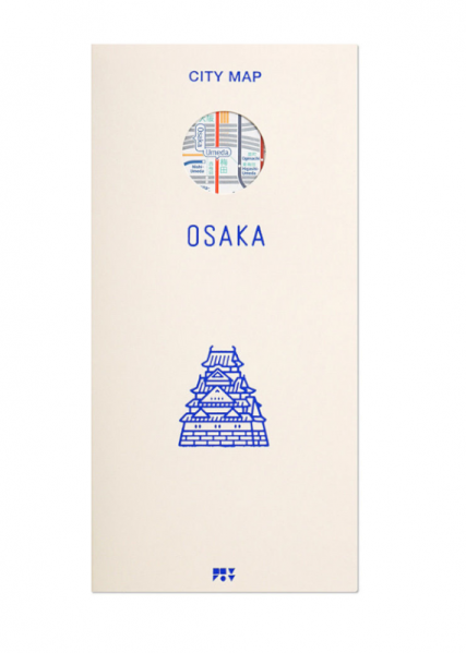 OSAKA (white) | City map
