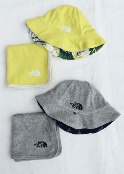 ノースフェイス　Baby Reversible Hat & Hand Towel Set