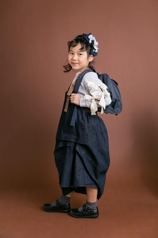 OQNO オクノ（nunuforem限定コラボアイテム）デニムドレープエプロン