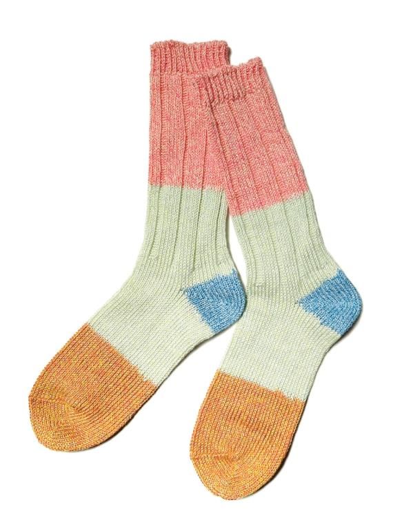KAPITAL 　キャピタル　靴下　ロングソックス Amazon.co.jp: kapital キャピタル ハイソックス ステンドグラス