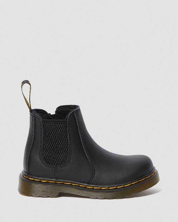 Dr MARTENS 2976 チェルシー ブーツ トドラー - 雅楽 音 WASH｜子供服