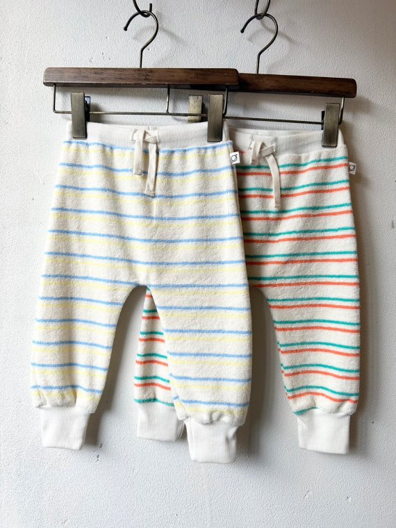 【my little cozmo】 マイリトルコズモ　ベビーパンツ　Towelling stripe baby pants - 雅楽 音  ｜子供服・大人服のセレクトショップ｜通販