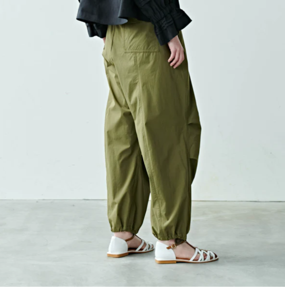 KHA:KI OVAL STRECH TROUSERS - 雅楽 音 WASH｜子供服・大人服の