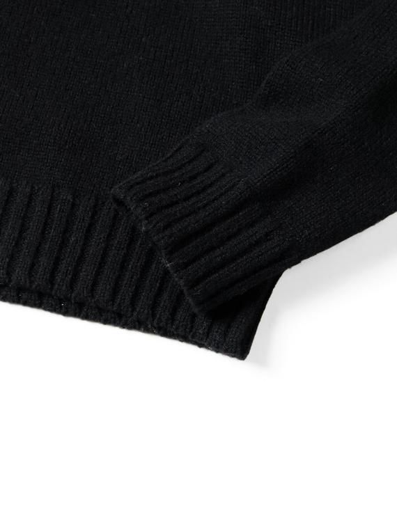 KAPITAL キャピタル 5G ウール 雪柄 ハーフZIPセーター - 【子ども服