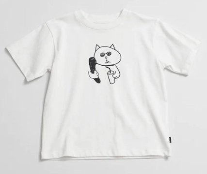 <img class='new_mark_img1' src='https://img.shop-pro.jp/img/new/icons8.gif' style='border:none;display:inline;margin:0px;padding:0px;width:auto;' />アーチ＆ライン　OG CLEAR COTTON CAT TEE