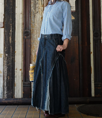 DENIM DUNGAREE/ǥ˥󥬥꡼8oz Denim Remake Skirt