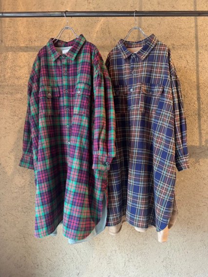 <img class='new_mark_img1' src='https://img.shop-pro.jp/img/new/icons8.gif' style='border:none;display:inline;margin:0px;padding:0px;width:auto;' />ߥꥳBig flannel shirts check coat