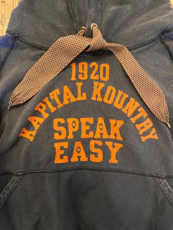 キャピタル,kapital,24AW,裏毛デビルフードパーカー,K2411LC121,
