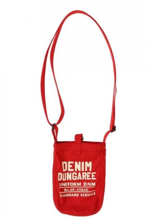 DENIM DUNGAREE/デニムダンガリー ミニニュースペーパー BAG