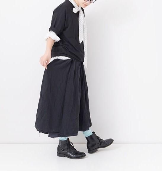 リネンリバーシブルスカート | Veritecoeur - 【子ども服・大人服