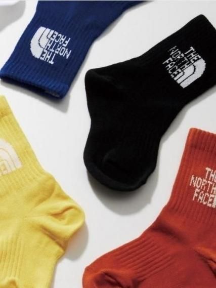ΡեåTNF㥫ɥ3P롼K TNF Jacquard Logo 3P Crew