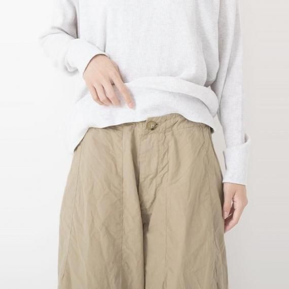 veritecoeurコットンヘンプパンツ生成り veritecoeurコットンヘンプパンツ生成り Veritecoeur (ヴェリテ