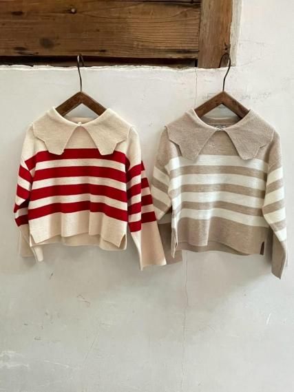 <img class='new_mark_img1' src='https://img.shop-pro.jp/img/new/icons8.gif' style='border:none;display:inline;margin:0px;padding:0px;width:auto;' />ޥ롡Sripes sweater
