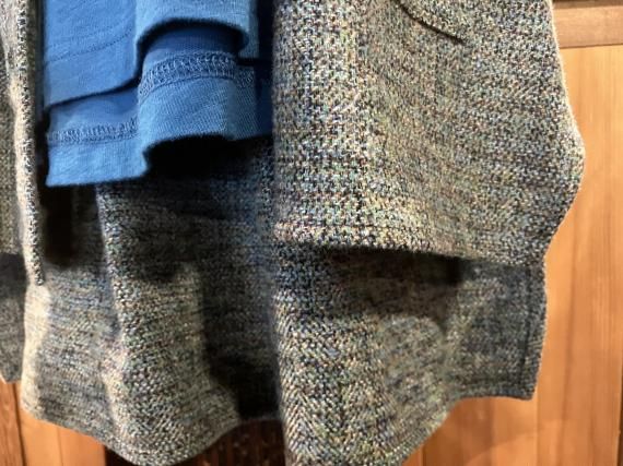 MOUNTEN. マウンテン cotton tweed pocket shirt - 【子ども服・大人服