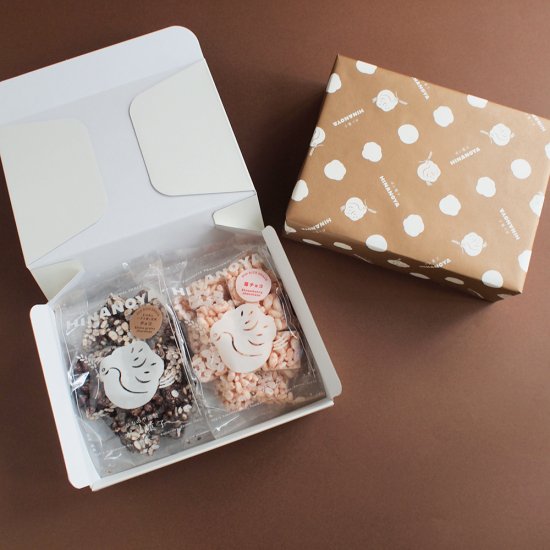 冬のチョコポン菓子２種詰合箱