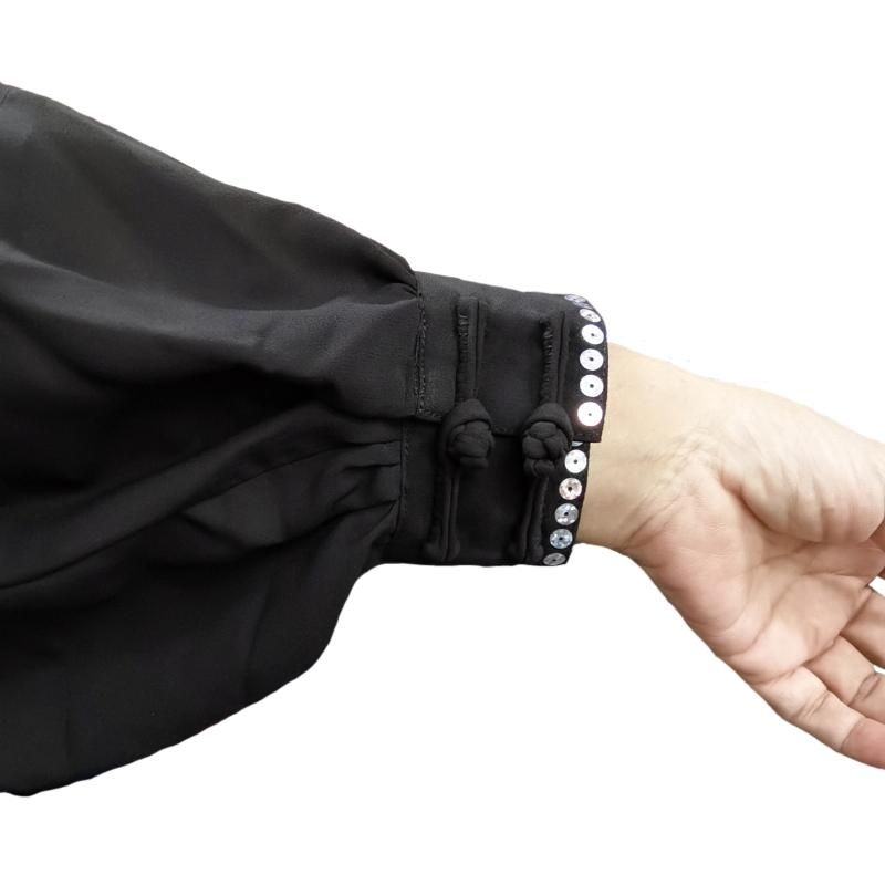 飛龍【黒】チュニック表演服（太極拳）｜太極縁