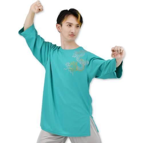 龍鳳双舞 太極拳Tシャツ（八分袖）【全2色】｜太極縁