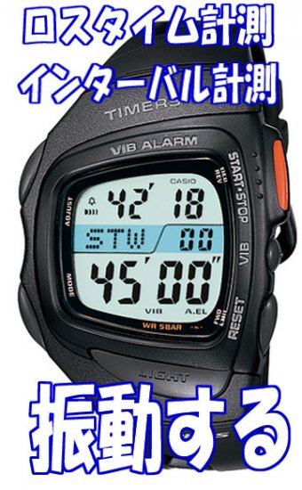 振動する腕時計 TIMERS 11 レフェリーウォッチ サッカーのロスタイム