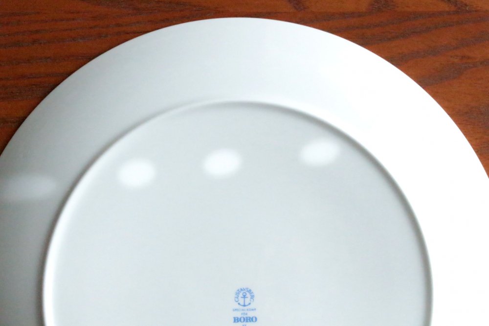 196070年代建築会社BOリンドベリ BORO Plate ボロ プレート 24.5cm - 食器