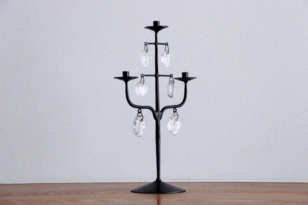 Erik Hoglund エリック・ホグラン / Glass Candle Stand キャンドル ...